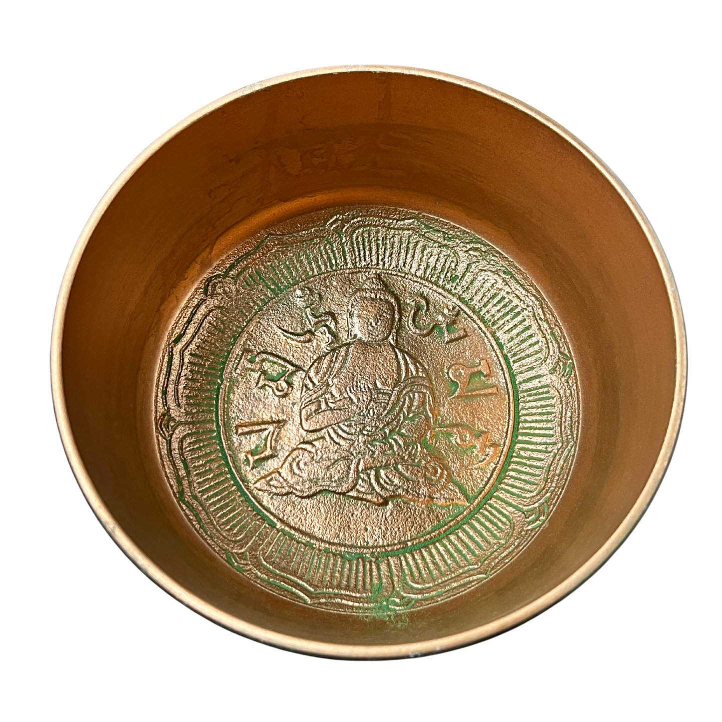 Metal Tibetan Singing Bowl 6"D