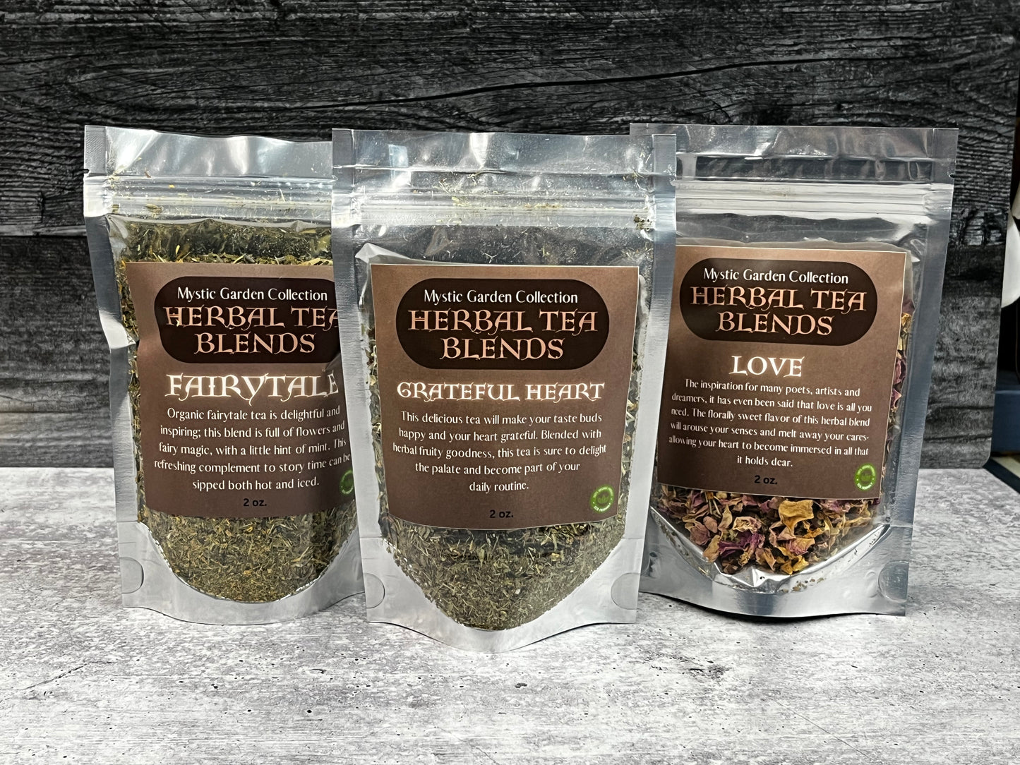 Mystic Garden Collection - Herbal Tea Blends