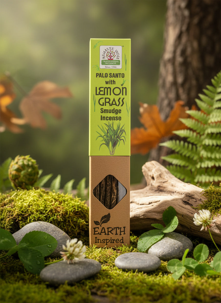 PALO SANTO with LEMONGRASS - Smudge Incense