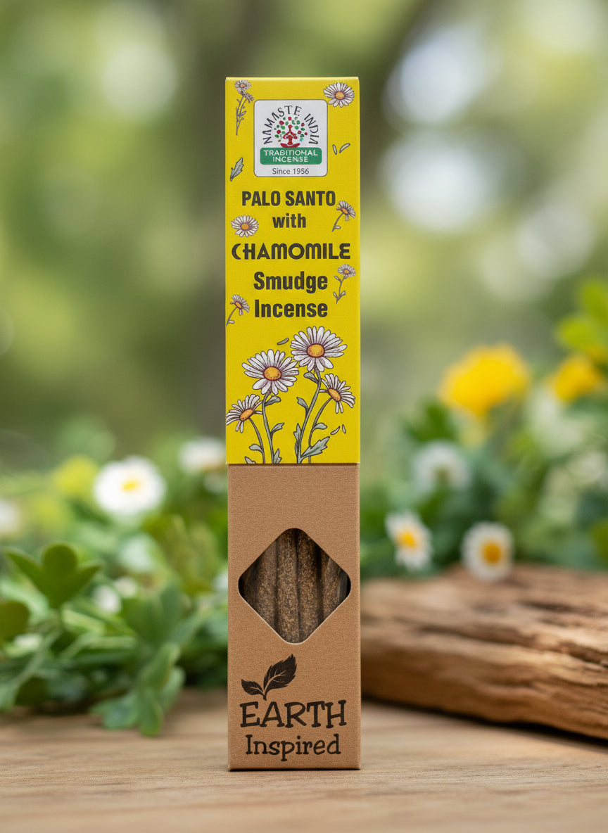 PALO SANTO with CHAMOMILE - Smudge Incense