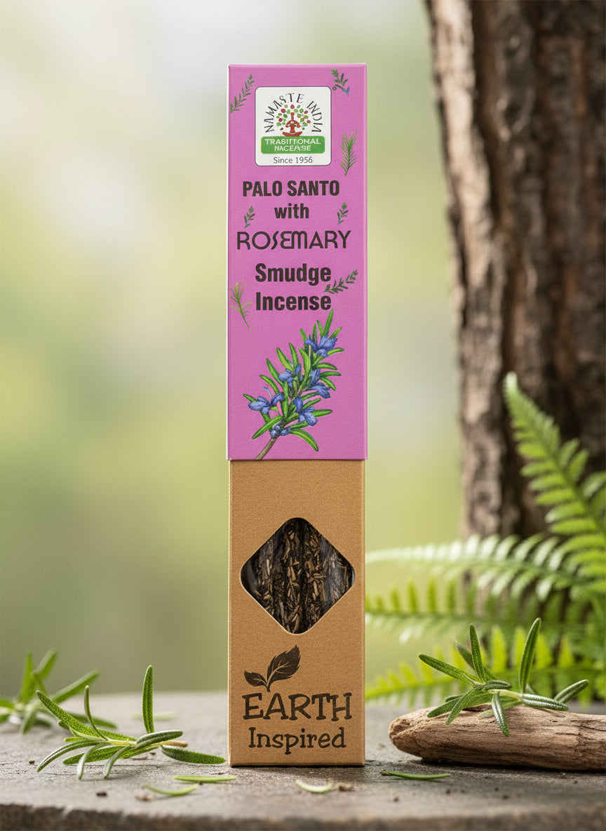 PALO SANTO with ROSEMARY - Smudge Incense