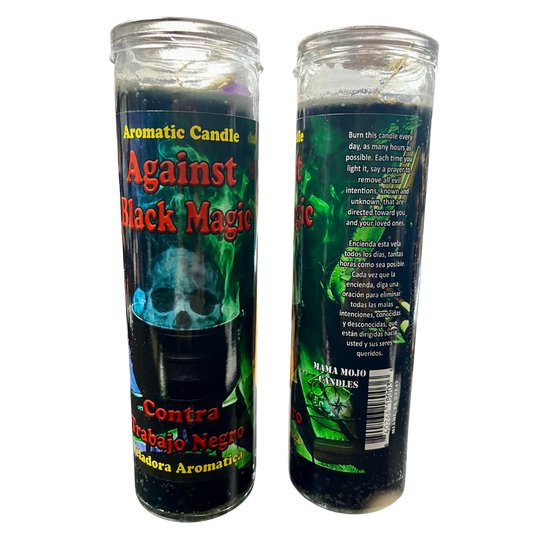 Mama Mojo - Prepared 7 Day Candle - Against Black Magic