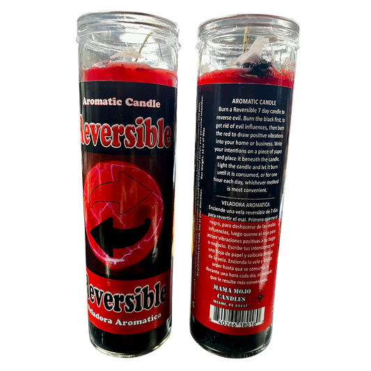 Mama Mojo - Prepared 7 Day Candle - Reversible