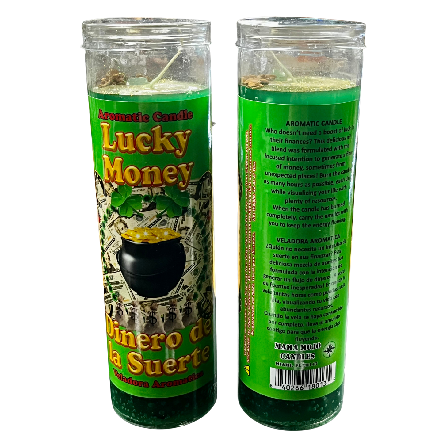 Mama Mojo - Prepared 7 Day Candle - Lucky Money