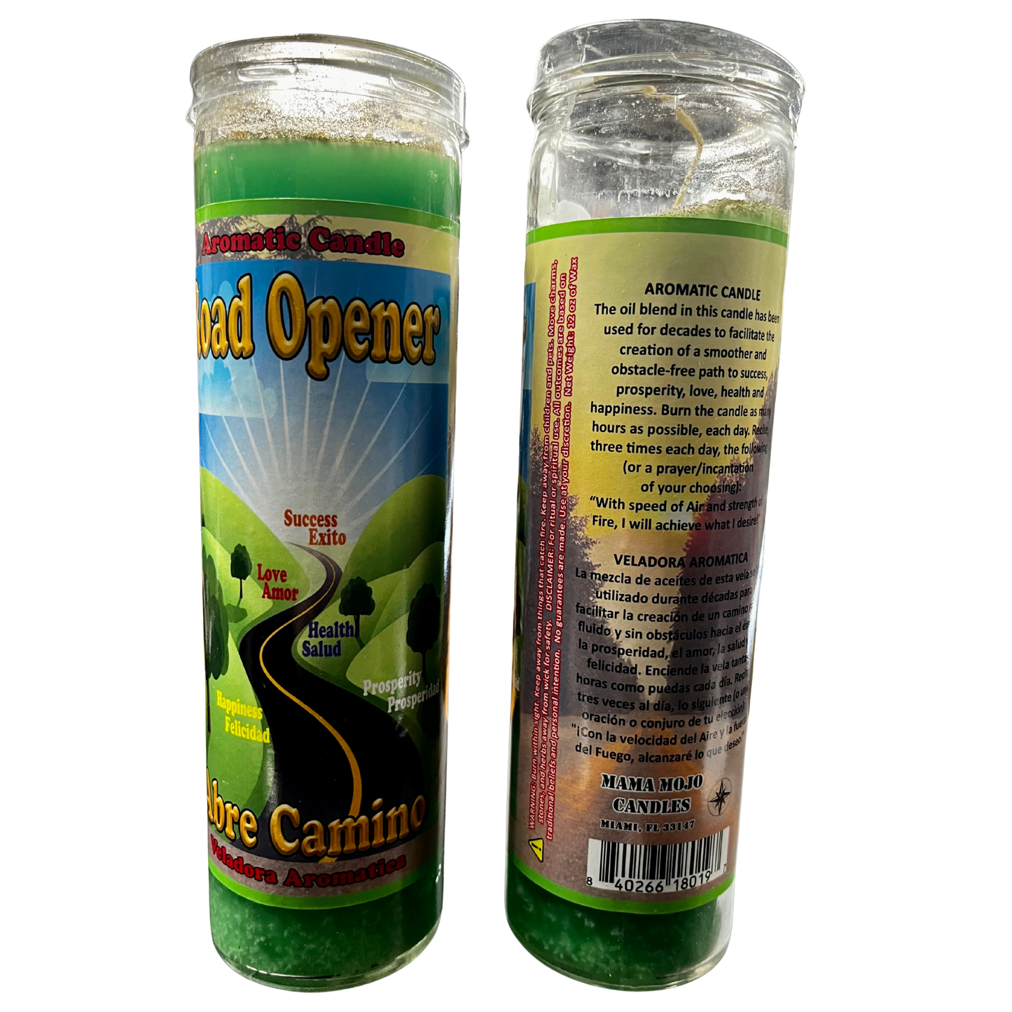 Road Opener -Mama Mojo 7 Day Candle