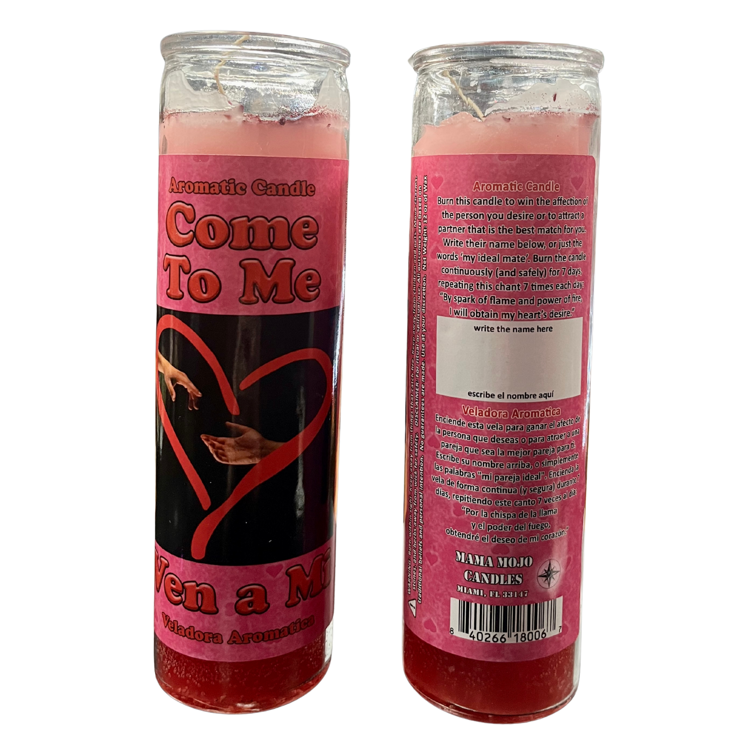 Come To Me - Mama Mojo 7 Day Candle