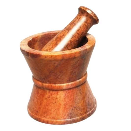 Small Old Style Pharmacy Type Mortar & Pestle