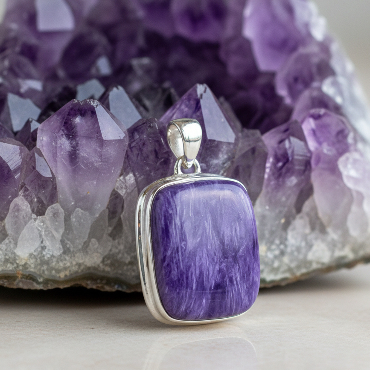 Charoite Chill Unisex Pendant