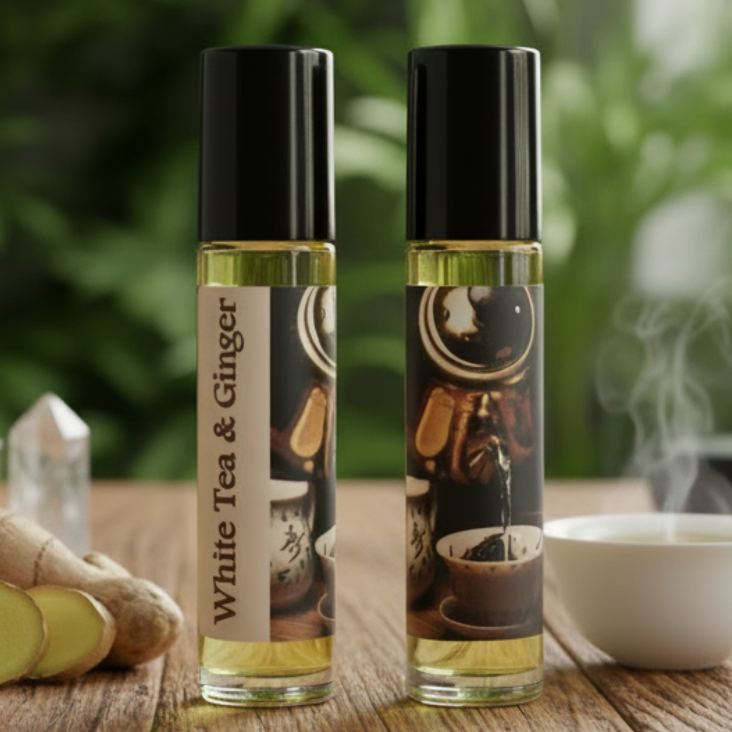White Tea & Ginger Perfume Oil