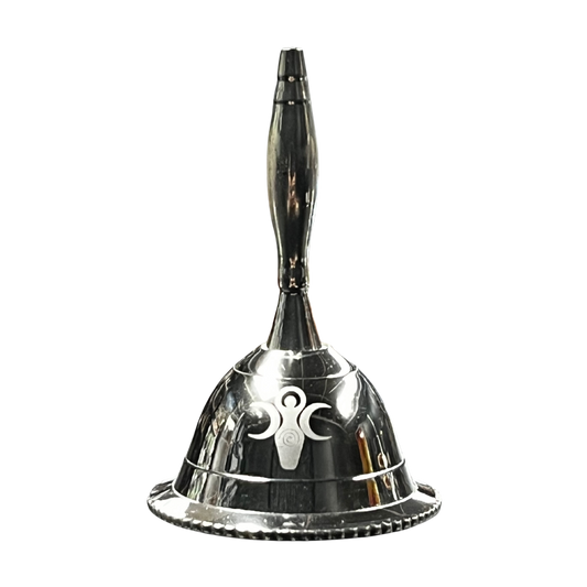 Engraved Silver Plated Altar Bell 3"