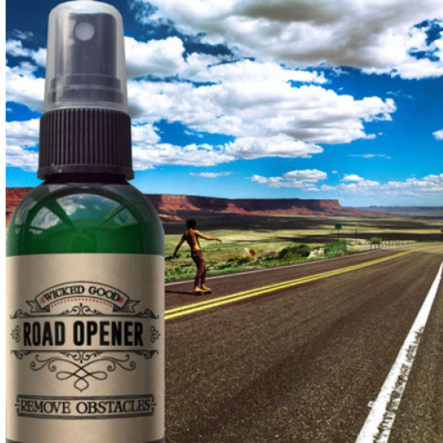 Wicked Good Road Opener: Remove Obstacles Spray