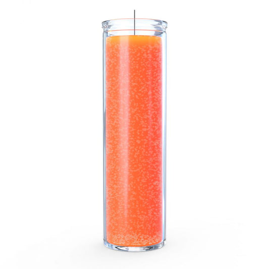 Orange 7 Day Candle