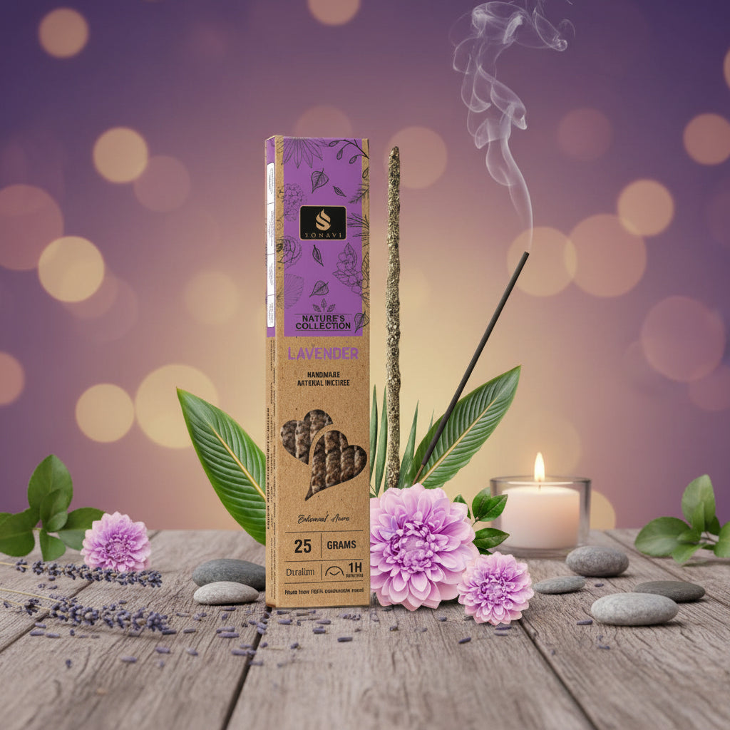 Natural Lavender Incense Sticks