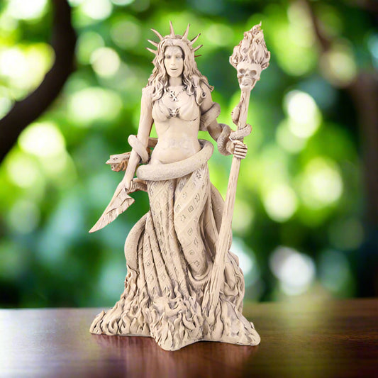 HEKATE STATUE - Beige