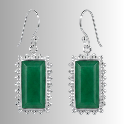 Aventurine Lucky Earrings