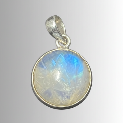 Moonstone Full Moon Pendant