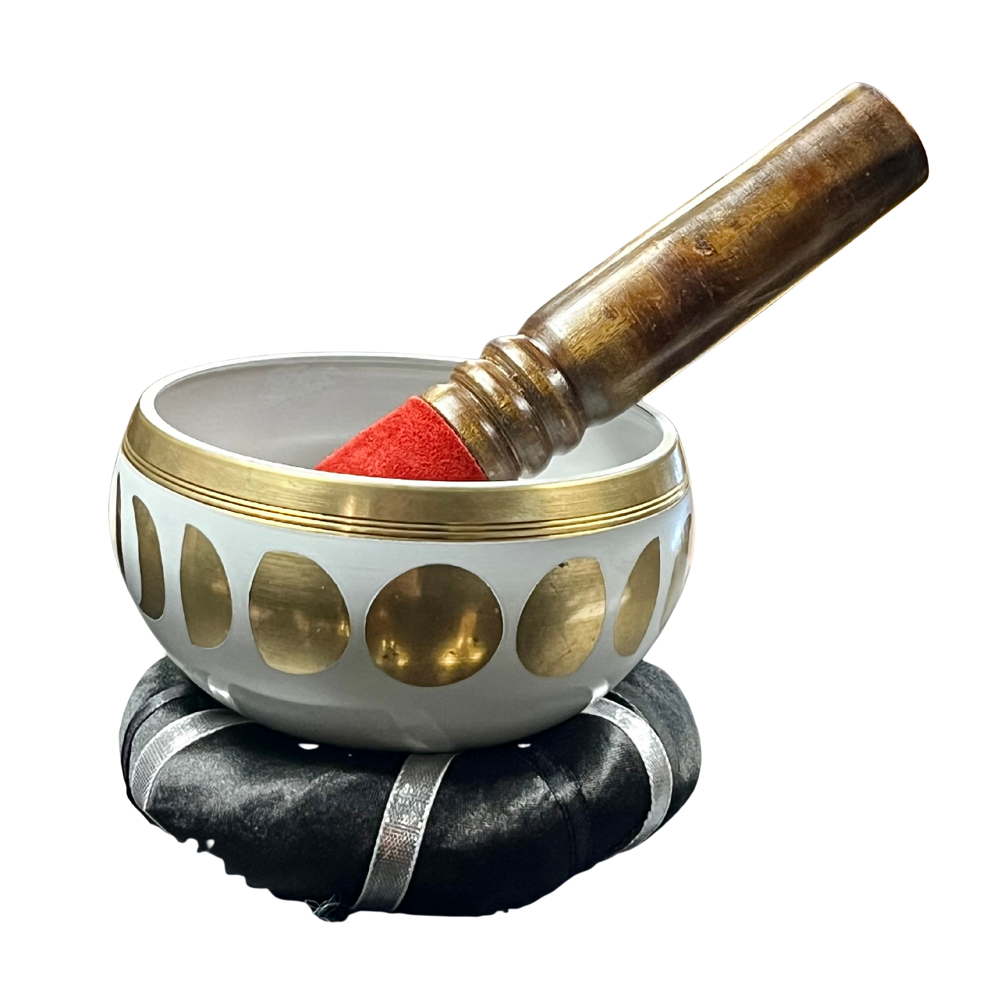 Moon Phases Tibetan Singing Bowl 4"D