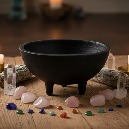 Oval Cast Iron Cauldron