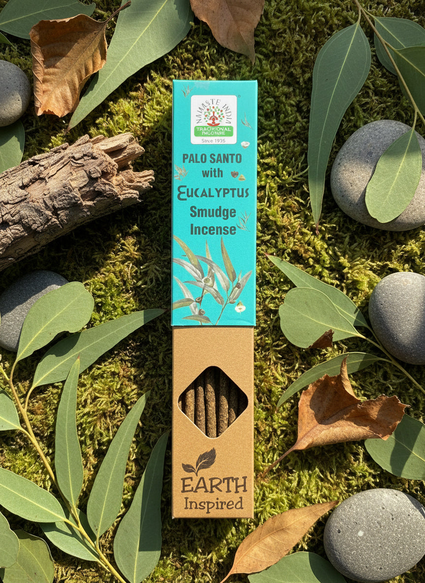 PALO SANTO with EUCALPTUS - Smudge Incense