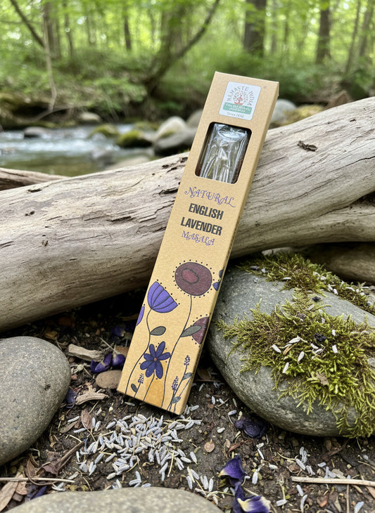Natural English Lavender Incense