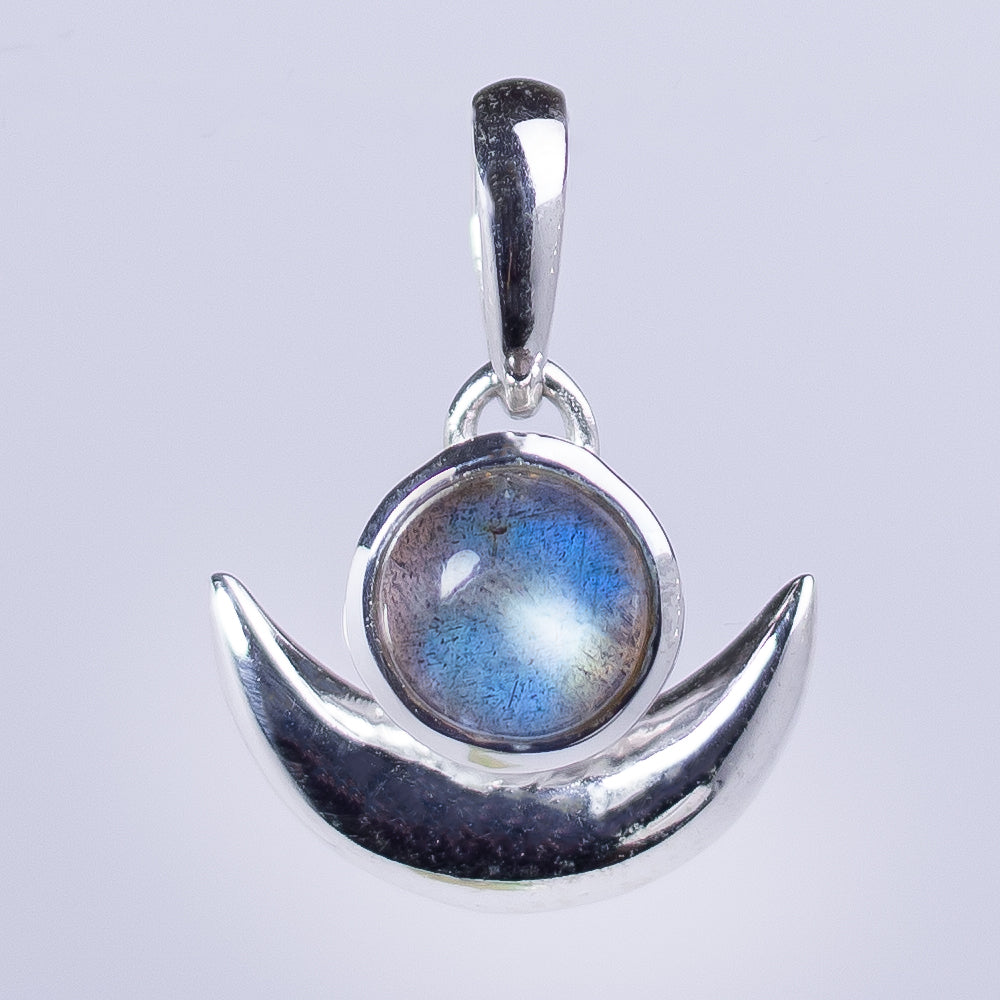 Crescent Moon Goddess Pendant