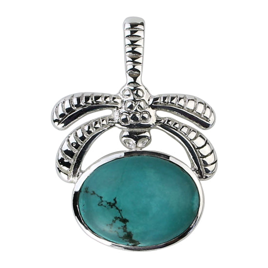 Turquoise Dragonfly Magic Pendant