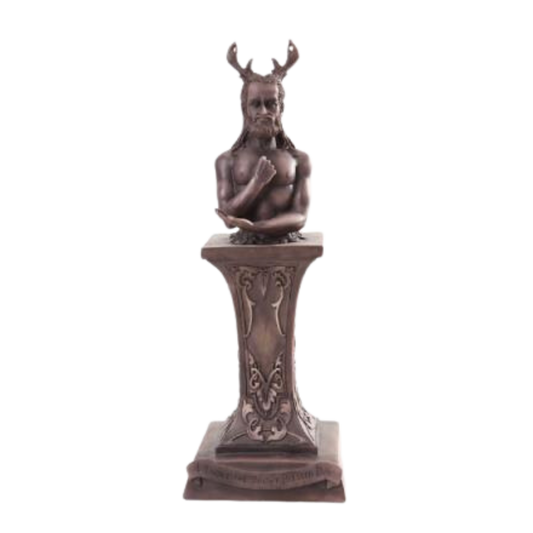 HORNED GOD STATUE