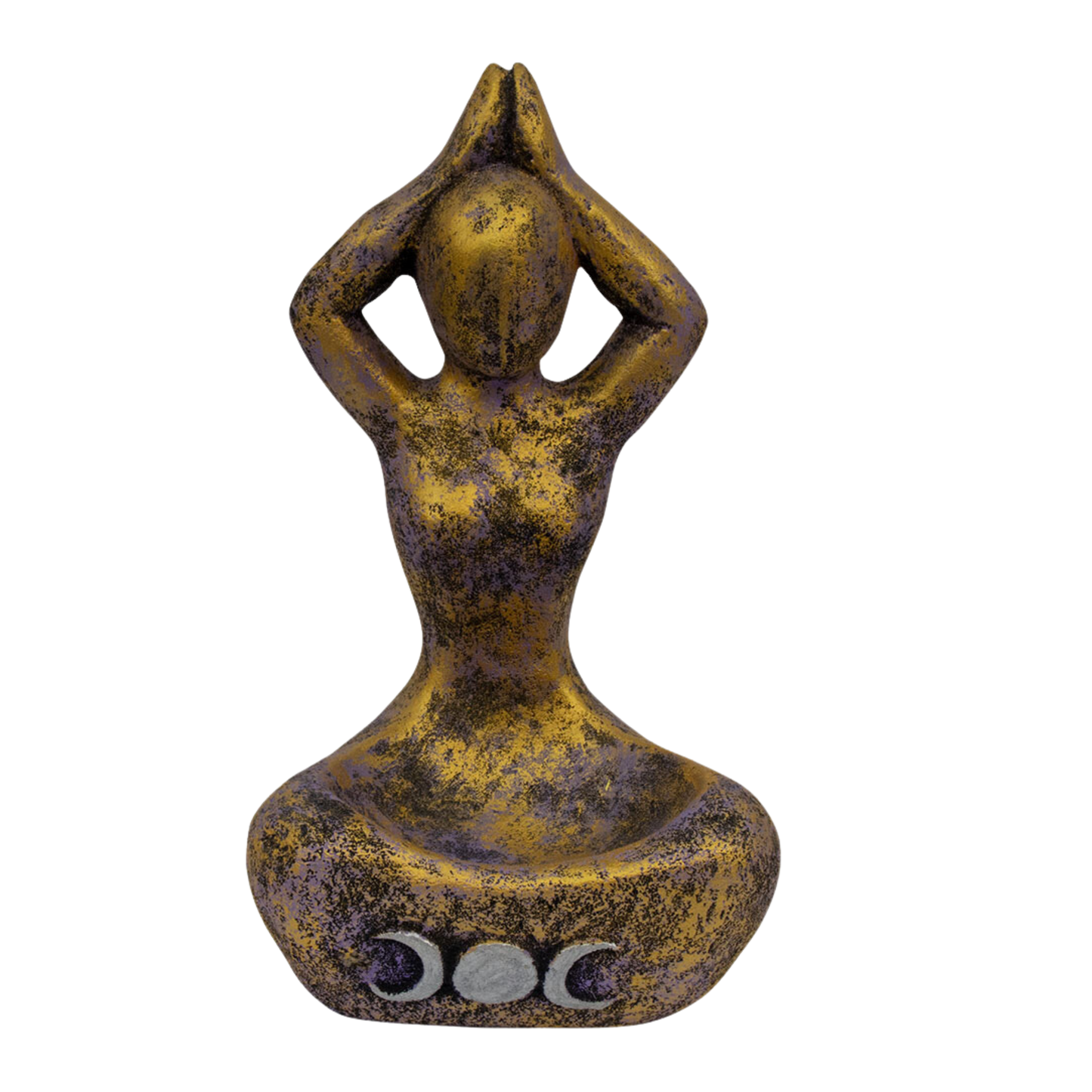 Triple Moon Goddess Statue