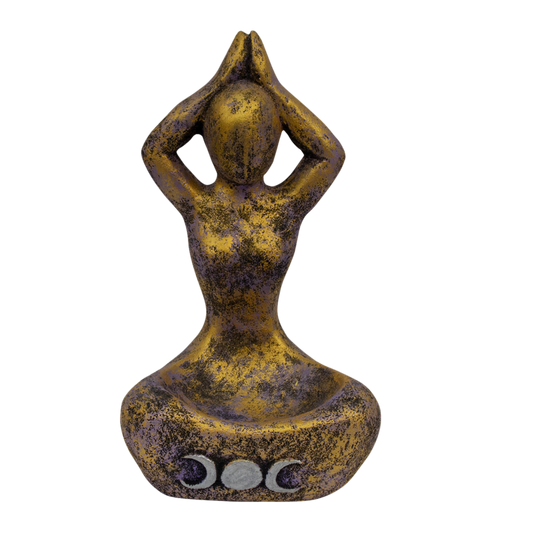 Triple Moon Goddess Statue