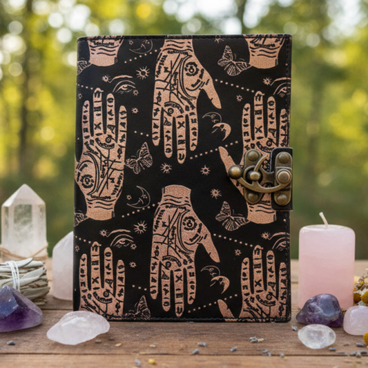 Leather Journal - Hands w/ Latch