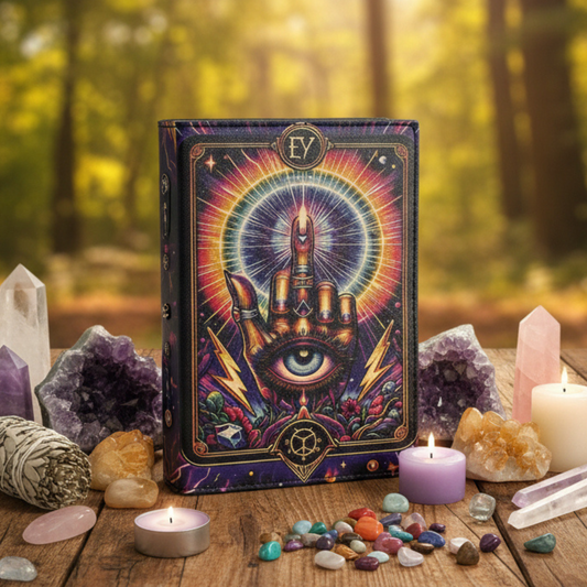 Leather Journal - Hamsa Hand