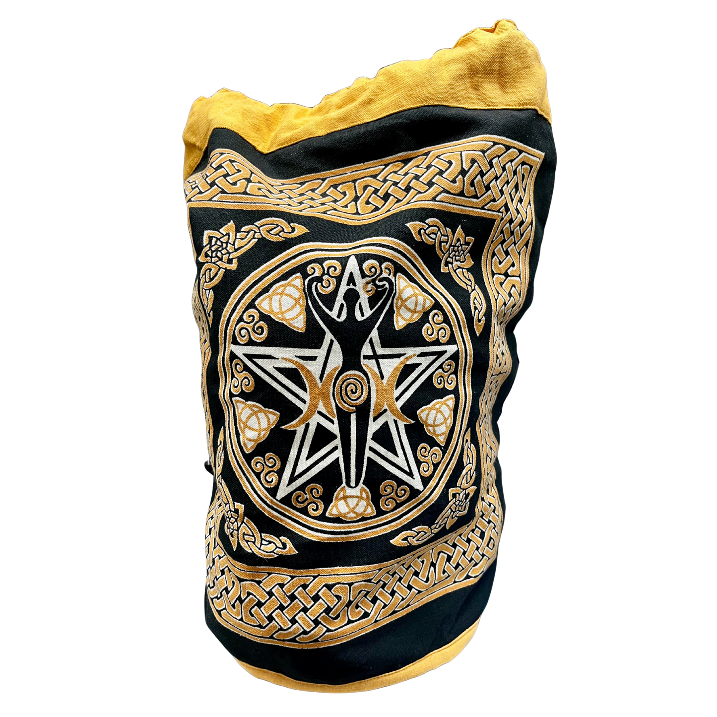 Pentagram Goddess - Cotton Backpack