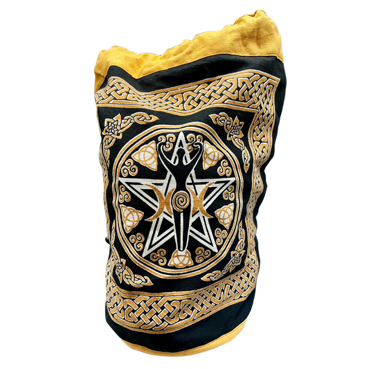 Pentagram Goddess - Cotton Backpack