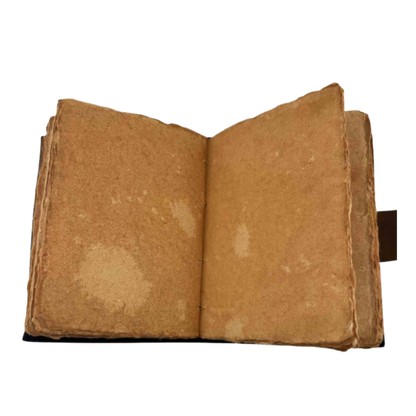 Leather Journal - Vintage with Hook Closure