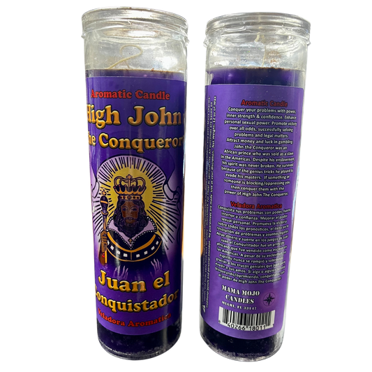 Mama Mojo - Prepared 7 Day Candle - John The Conqueror