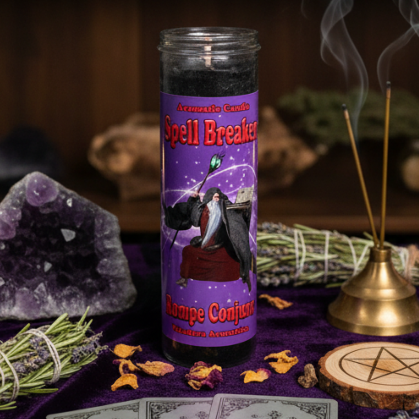 Mama Mojo - Prepared 7 Day Candle - Spell Breaker