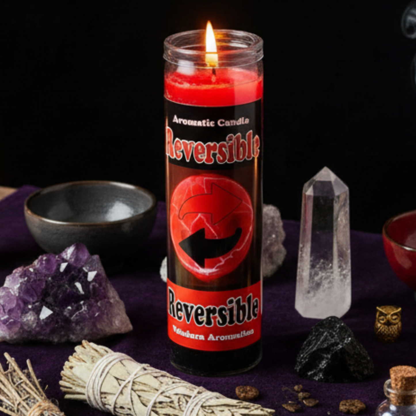 Mama Mojo - Prepared 7 Day Candle - Reversible