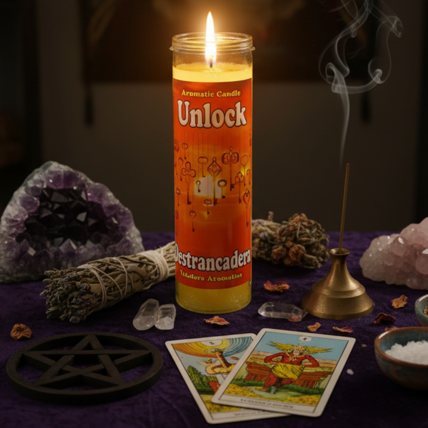 Mama Mojo - Prepared 7 Day Candle - Unlock