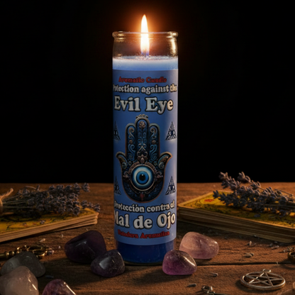 Protection Against the Evil Eye - Mama Mojo  7 Day Candle