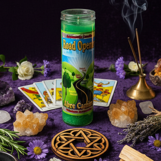 Mama Mojo - Prepared 7 Day Candle - Road Opener