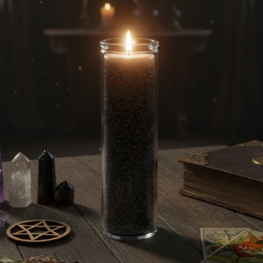 Black 7 Day Candle