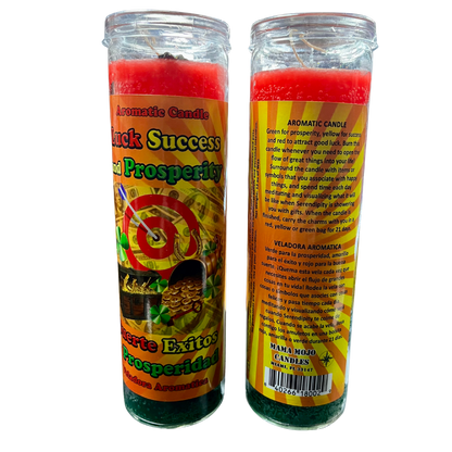 Luck, Success, Prosperity - Mama Mojo 7 Day Candle