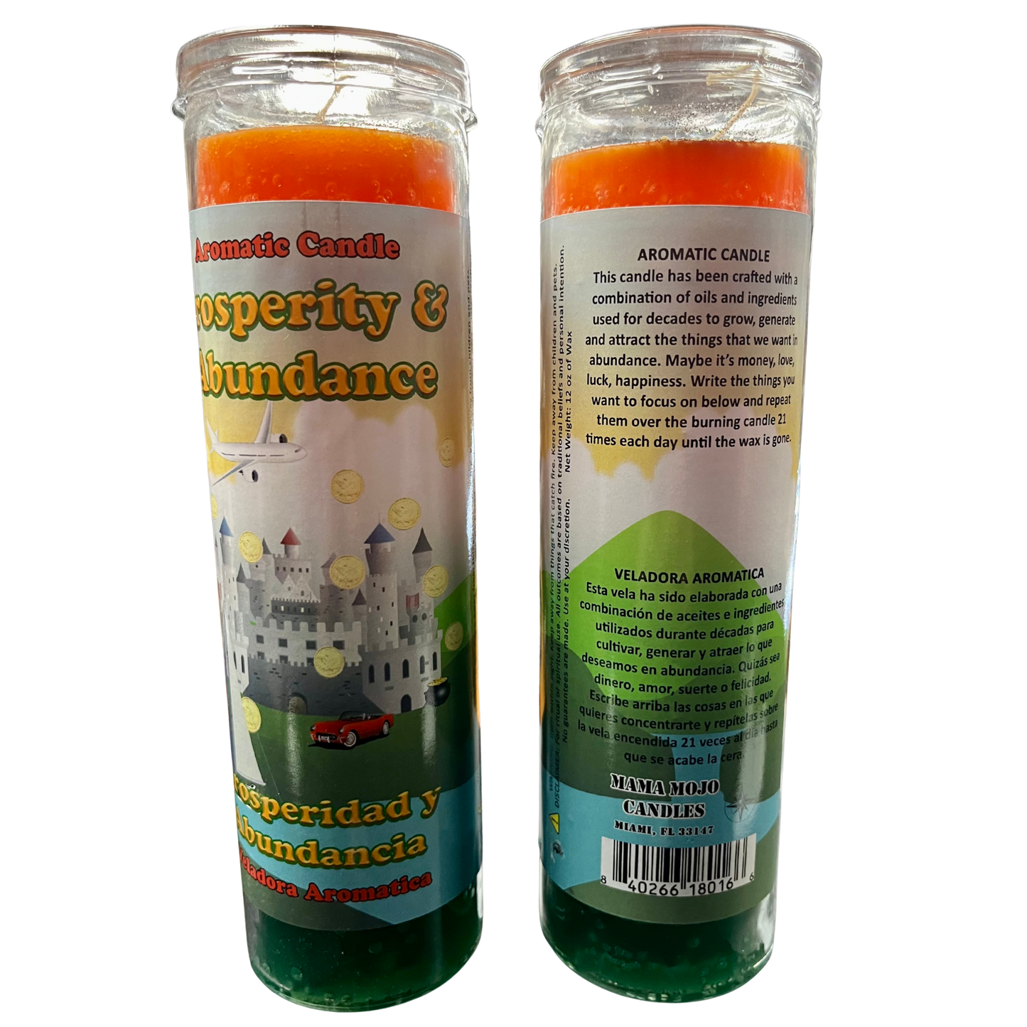 Prosperity & Abundance - Mama Mojo 7 Day Candle