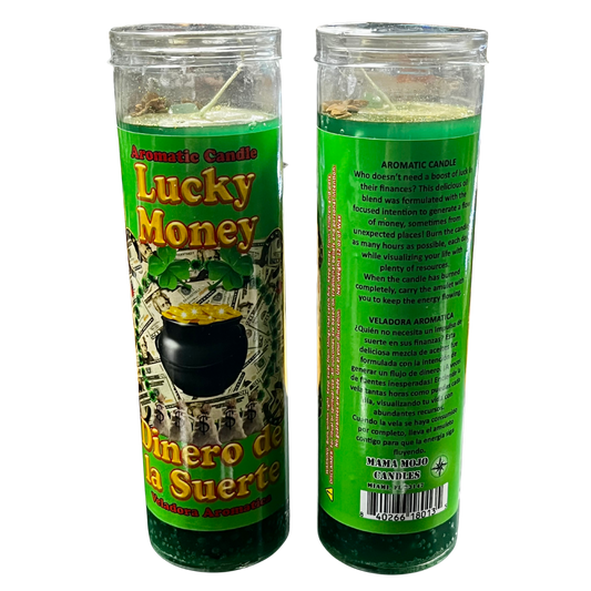 Mama Mojo - Prepared 7 Day Candle - Lucky Money