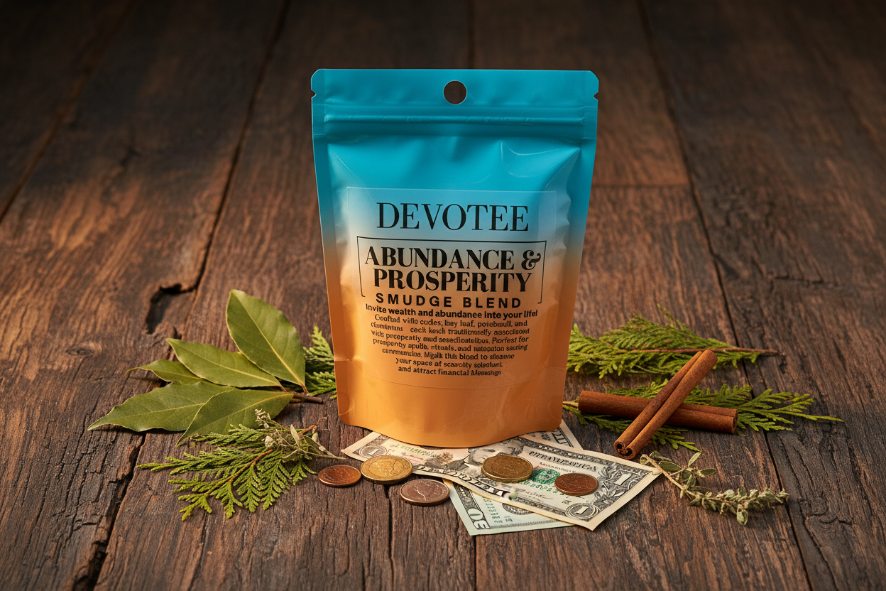 DEVOTEE ABUNDANCE & PROSPERITY SMUDGE BLEND
