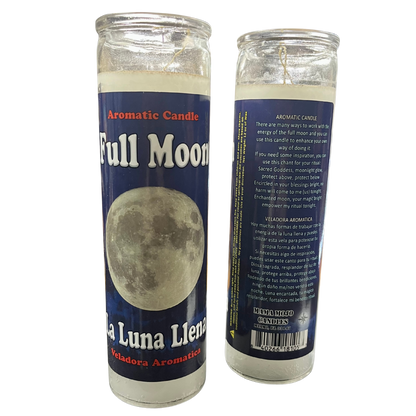 Full Moon - Mama Mojo  7 Day Candle