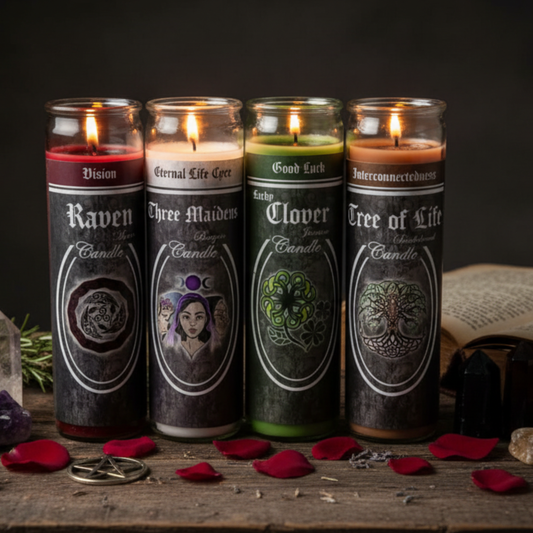 7 Day Glass Ritual Candle
