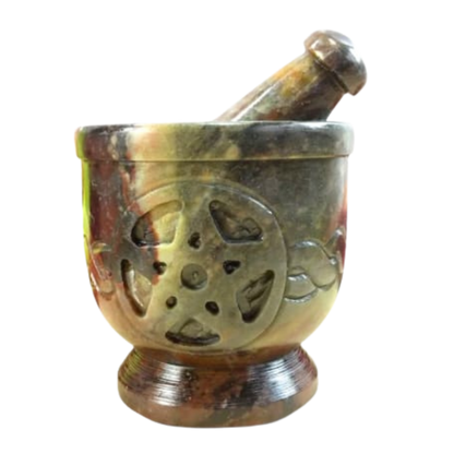 Pentacle Knot Mortar & Pestle - 3"D