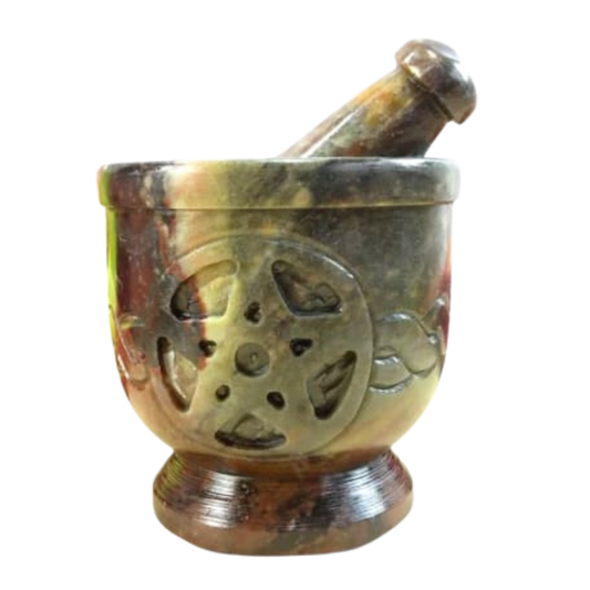 Pentacle Knot Mortar & Pestle - 3"D