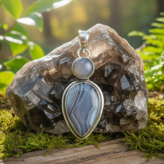 Botswana Agate Pendant